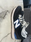 New Balance Black White Blue Athletic Shoes