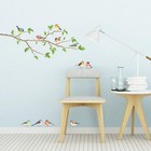Birds Wall Decals Stickers Watercolor Tree Branch Decor Ds4-8038
