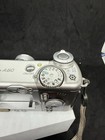 Canon Powershot A80 4 0mp Digital Camera - Silver Tested Works 1 0 Gb Disk
