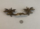 Vintage French Provincial Leaf Drawer Pull Handle No Screws Single