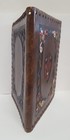 Embossed Leather Telephone Address Book Folder Tablet Fleur-de-lis Vintage Mcm