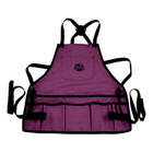 Graintex Ca2369 Bib Apron 16 Pocket Purple Color Rip-stop Canvas One Size