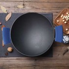 4pcs Pot Holder Cast Iron Hot Skillet Silicone Handle Cover Potholder Pan Sleeve
