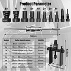 Sgt 12pcs Blind Hole Collet Bearing Puller Set internal Bearing Extractor 