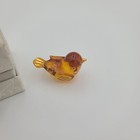 Vintage Amber Dove bird In Box Very Nice Condition  