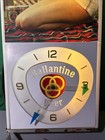 Vintage   1964   Ballantine Beer   Light Up   Sign   Clock   Rare    works 