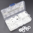 550pcs Nylon Flat Washer Assortment Kit For M2 M2 5 M3 M4 M5 M6 M8 M10 Screw    