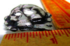 Skull   Crossbones Pin Vintage Collectible Old Military Biker Vest Hat Pinback