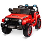     12v Kids Ride On Truck Car W remote Control 3 Speeds Led Lights Horn Music  Mp