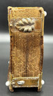 Hand-tooled Leather Victorian Photo Album - Empty - Holds 50 Pictures