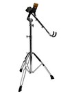 Zenison Djembe Stand Double Braced Chrome Adjustable Height Heavy Duty Tripod