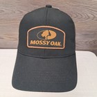 Nwt Mossy Oak Structured Baseball Cap Hat Adjustable Snapback Black