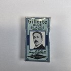 Vintage Gillette Blue Blades Razor Blades In Original Package