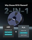 10kg Sunlu Pla Petg Pla  Abs 3d Printer Filament 1 75mm Neat Spool No-tangle
