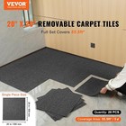 Carpet Tiles Reusable  20 x 20  Carpet Squares With Padding Attached  Soft Padde