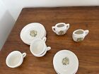 Vintage Child s Yellow Rose Tea Set Mixed 20 Pieces