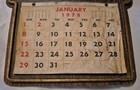 Vintage Schmidt   s Beer 3 Year Calendar 1978-1980 New Bar Advertising Pub Sign