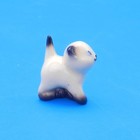 Hagen Renaker Miniature Siamese Kitten Nose Up Vintage Cat Figurine 1950s  cute 