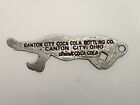 Coke Coca Cola Baseball Player Bottle Opener Canton City Ohio Beer Pop Soda