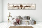 Atobart 5 Pcs Framed Canvas Wall Art Prints Vintage Airplane Decor Picture Gi   