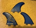 Fcs Fin Control System Js-2 Surfboard Fin Dual-tab Jason Stevenson Set Of 3
