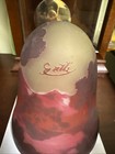 French Emile Galle Signed Antique Art Nouveau Vase- Light 2 Items
