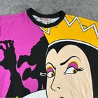 Vintage Disney Villains Shirt Mens Medium Purple 90s Snow White Wicked Queen Aop