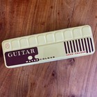 Vintage Guitar Tin 14 Water Colours Paint Set Mcm Used