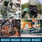 New Chemical Full Face Gas Mask Soviet Military Army Respirator   40mm Filter Us
