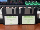 Korg Triton Rack Data Factory Preload Data Floppy Disk Set Tnrfd-00p - Tnrfd-01p