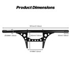 Full Set Crash Bar Shock Slider For Harley Sportster 883 1200 48 72 Xl 2004-2022