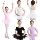 Girl Ballet Dance Tutu Dress Gymnastic Leotard Toddler Ballerina Skirt Dancewear