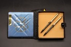 Vtg Arpege Chanel No  5 14kt Gold Filigree Scented Pen Set Nib W  Tags