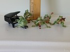 Original Vintage 6 Piece Frog Jazz Band Playing  joy To The World 