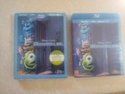 Disney Pixar Monsters  Inc Blu Ray   Dvd   Digital Copy bonus Disc slipcover 