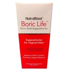Nutrablast Boric Life 30 Acid Suppositories 600mg Vaginal Balance-new