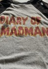Ozzy Osbourne Diary Of A Madman Raglan Shirt Gray black Size Medium