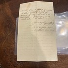 Civil War Letter - 10th Missouri Infantry  Officer Reports On Capture Of Soldier