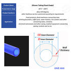High Temp Food Grade Silicone Tube Flexible Rubber Pipe Various Colors   Sizes