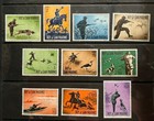 Travelstamps  1962 San Marino Stamps Scott  529-538    modern Hunting    Mnh Og