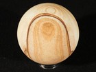 Picture Stone   Sandstone Sphere With Lines Of Hematite  From Utah 194gr