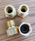4 Pack G 1 2 Bsp Female Thread To Us 1 2 Npt Male Thread Brass Pipe With Washer