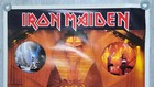 Rare Huge Vintage Original 1985 Iron Maiden Powerslave Promo Poster 40  X 60 