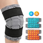 Knee Ice Pack Wrap Hot Cold Therapy Pain Relief    Reusable For Injury Recovery