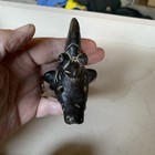 Pre Columbian Ocarina Pottery Bird Effigy Flute