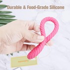 Idakekiy Key Chain  Silicon Wristlet Keychain Bangle Keyring Bracelet Holder    
