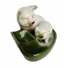 Vtg Fairing White Pigs Match Strike Germany Cigarette Fair Prize Strike Me