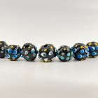 Rare Raised Dot Skunk Venetian Trade Beads