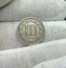 1881 Three Cent Nickel Piece Au About Uncirculated U s  3c Type Coin A296