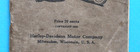1920 s Harley Davidson Riders Hand Book Fs J Js Jd Fds 61   74 Owners Manual